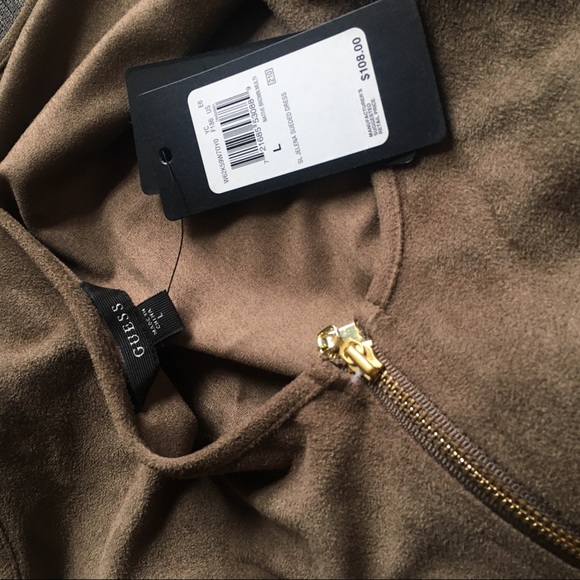 Guess Jelena Suede Dress casual Formal - Picture 8 of 8